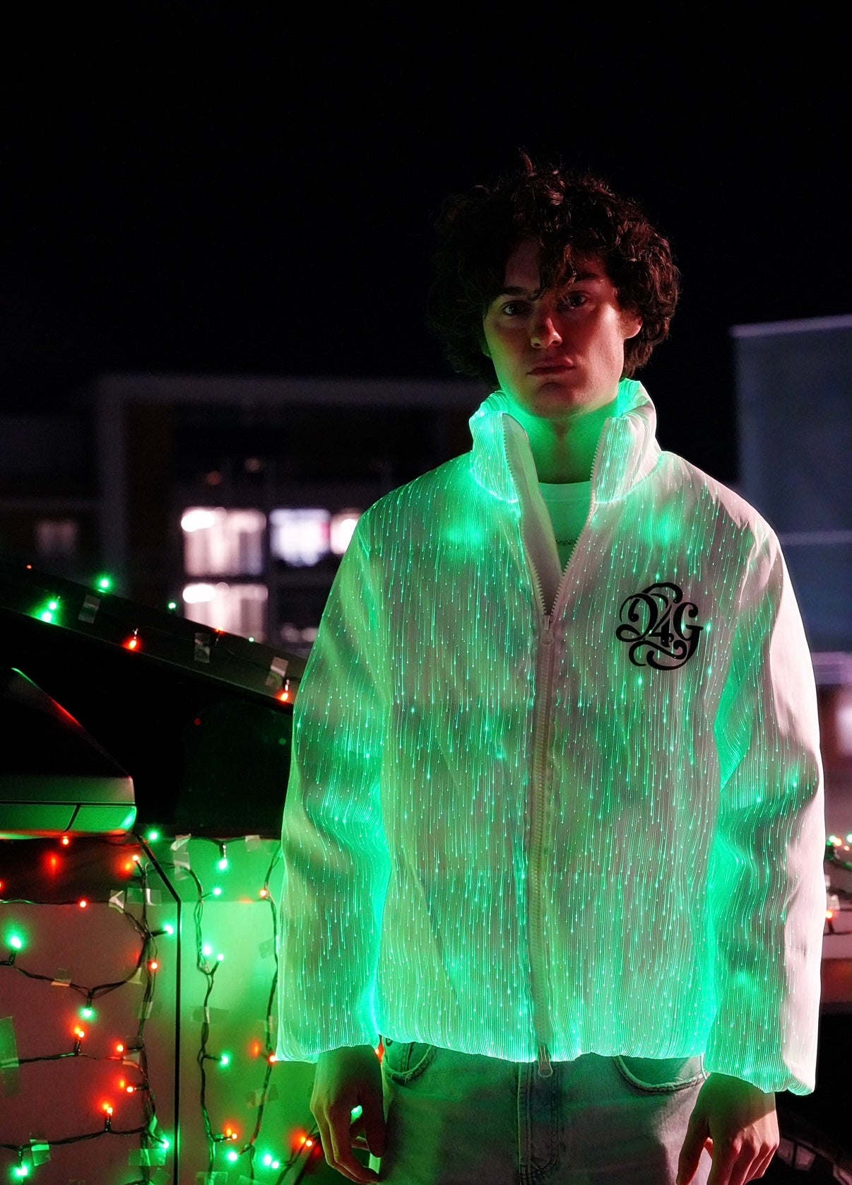 Santa Puffer Jacket